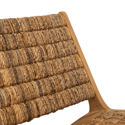 Zoco Home Furniture/Chair Abaca Lounge Chair | Natural