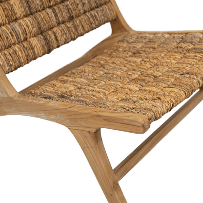 Zoco Home Furniture/Chair Abaca Lounge Chair | Natural