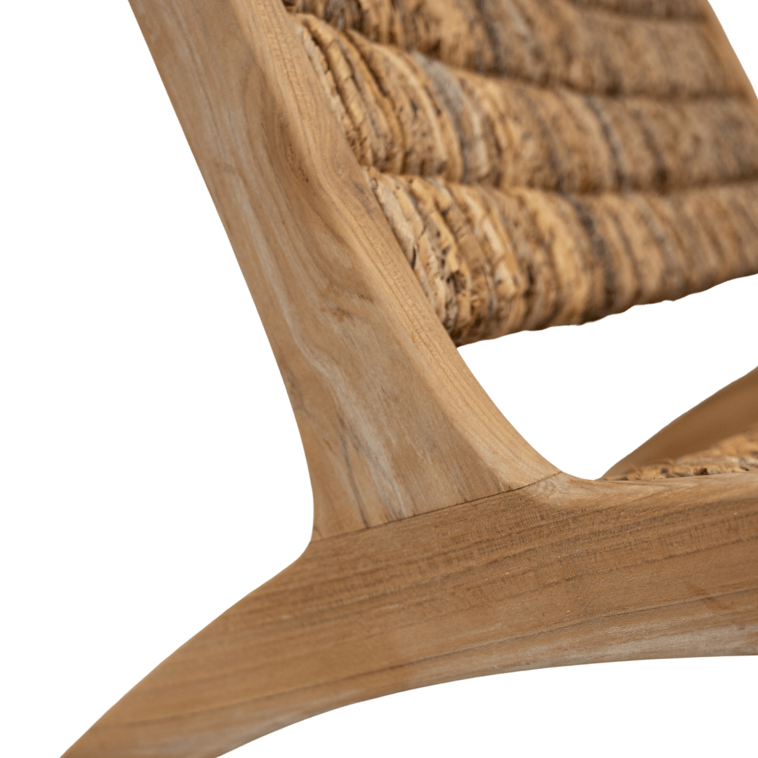 Zoco Home Furniture/Chair Abaca Lounge Chair | Natural