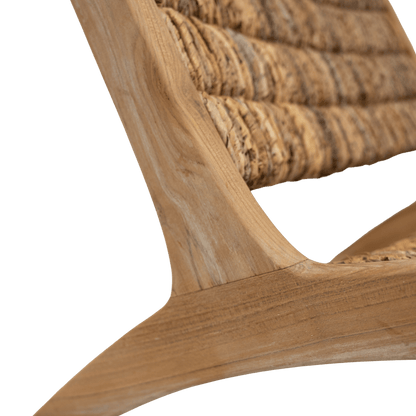 Zoco Home Furniture/Chair Abaca Lounge Chair | Natural