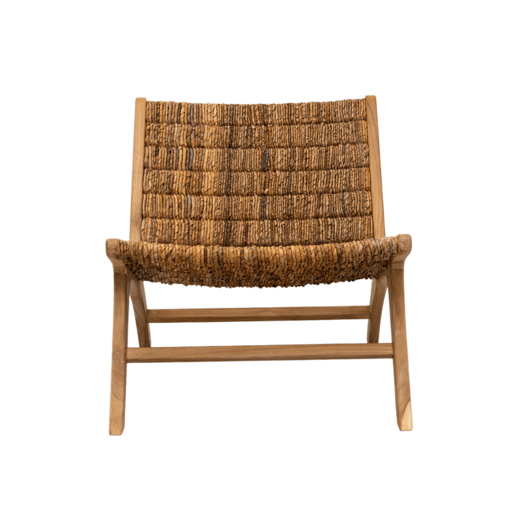 Zoco Home Furniture/Chair Abaca Lounge Chair | Natural