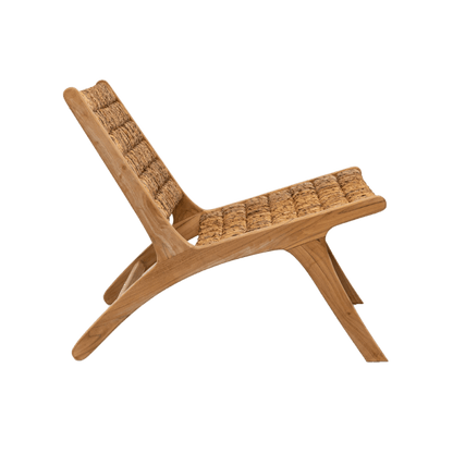 Zoco Home Furniture/Chair Abaca Lounge Chair | Natural