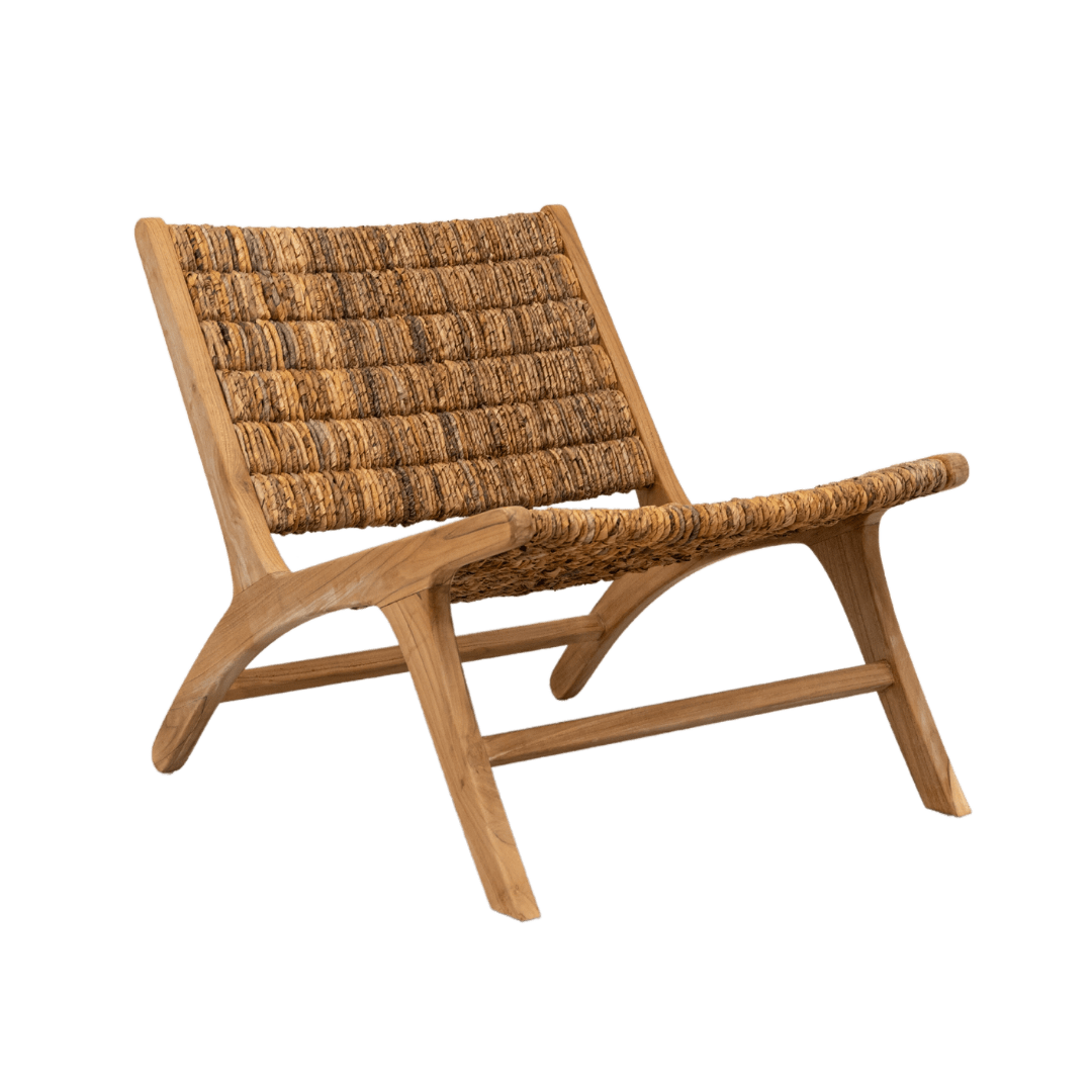 Zoco Home Furniture/Chair Abaca Lounge Chair | Natural