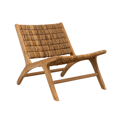 Zoco Home Furniture/Chair Abaca Lounge Chair | Natural