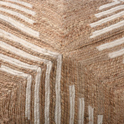 Zoco Home Furniture/Chair Aita Jute Pouf