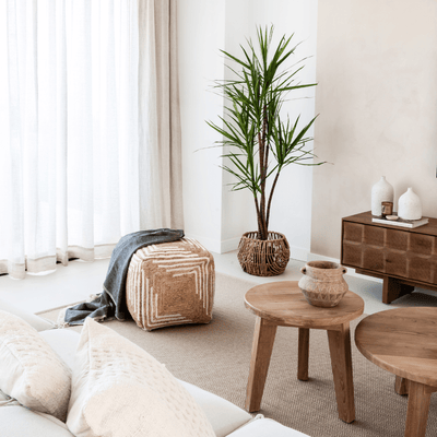 Zoco Home Furniture/Chair Aita Jute Pouf