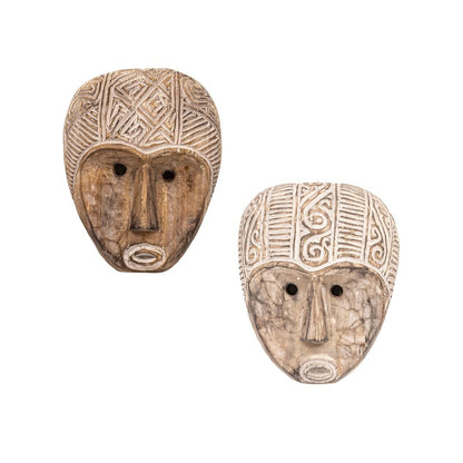 Zoco Home Decor/Accessories Albasia Primitive Wall Mask