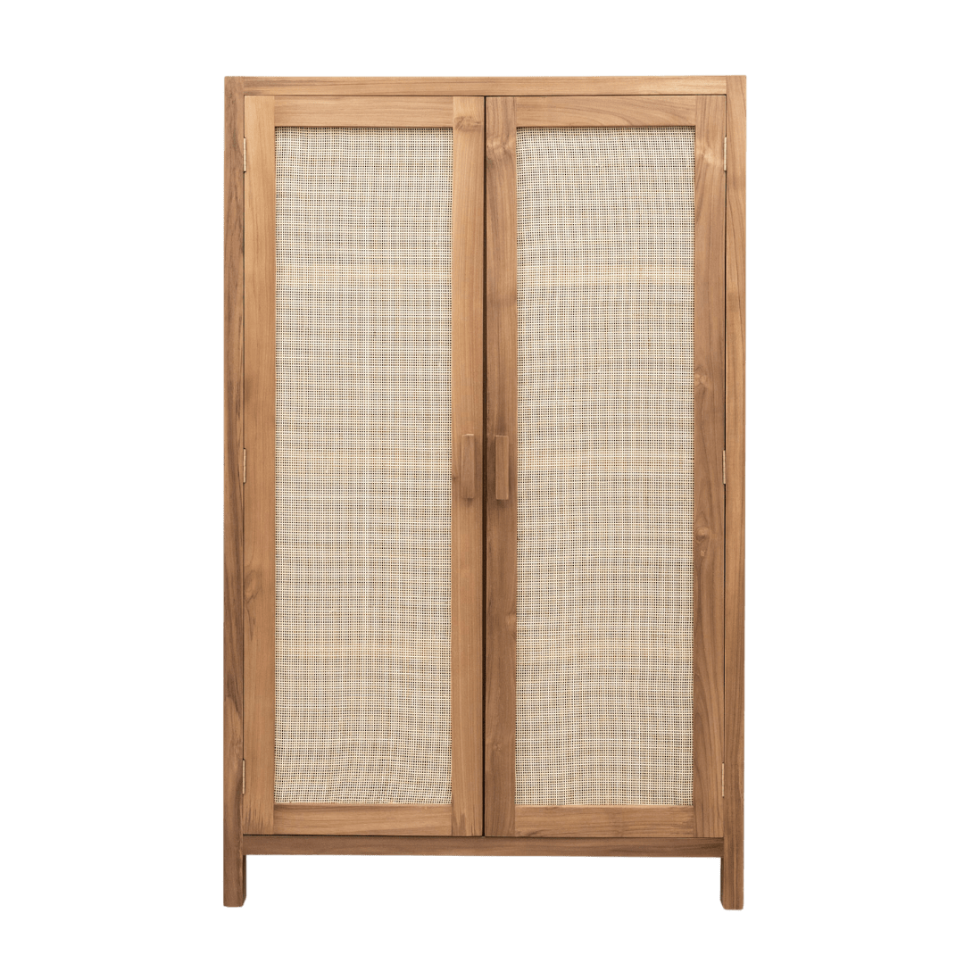 Zoco Home Alia Recycled Teak Cabinet | 100x50x160cm