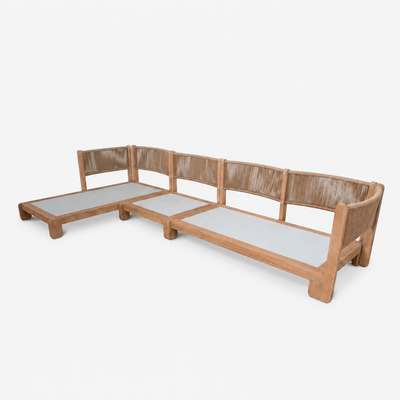 Zoco Home Outdoor/Sofa/Modular Amalfi Sofa