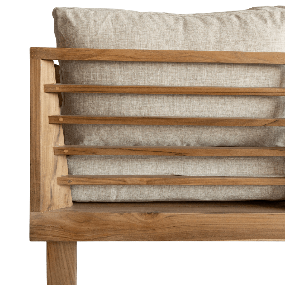 Zoco Home Outdoor/Sofa Amaya Three Seater Sofa | Sand