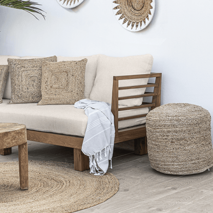 Zoco Home Outdoor/Sofa Amaya Three Seater Sofa | Sand