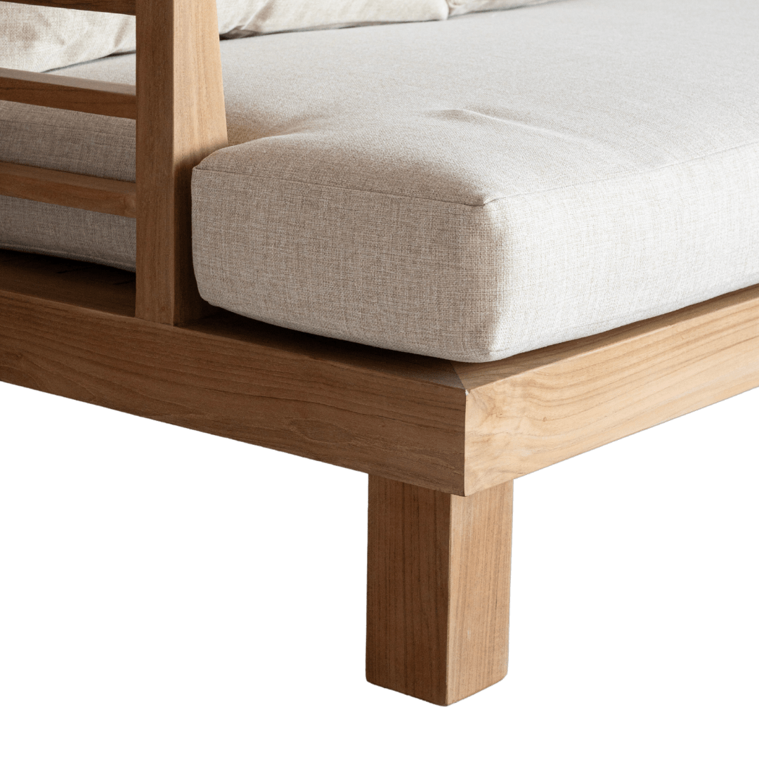 Zoco Home Outdoor/Sofa Amaya Three Seater Sofa | Sand