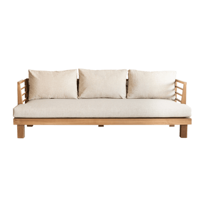 Zoco Home Outdoor/Sofa Amaya Three Seater Sofa | Sand