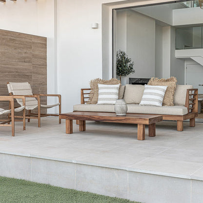 Zoco Home Outdoor/Sofa Amaya Three Seater Sofa | Sand