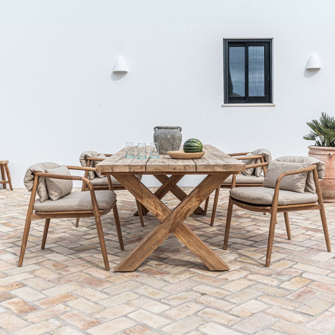 Amina Outdoor Teak Dining Chair – Zoco Home