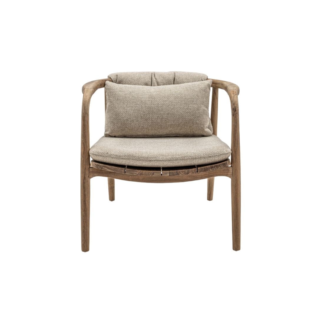 Amina Outdoor Teak Lounge Chair – Zoco Home
