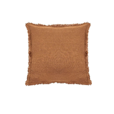 Zoco Home Capa de almofada Amira Castanho Açúcar | 50x50 cm