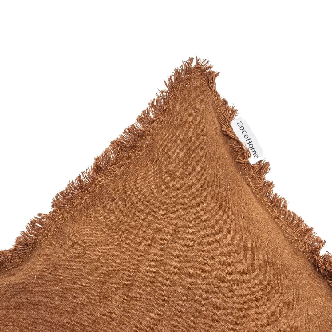 Zoco Home Decor/Textile/Cushions Amira Cushion Cover Brown Sugar | 50x50cm
