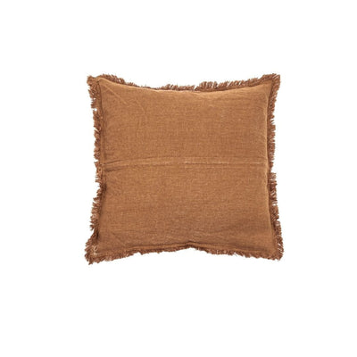 Zoco Home Capa de almofada Amira Castanho Açúcar | 50x50 cm