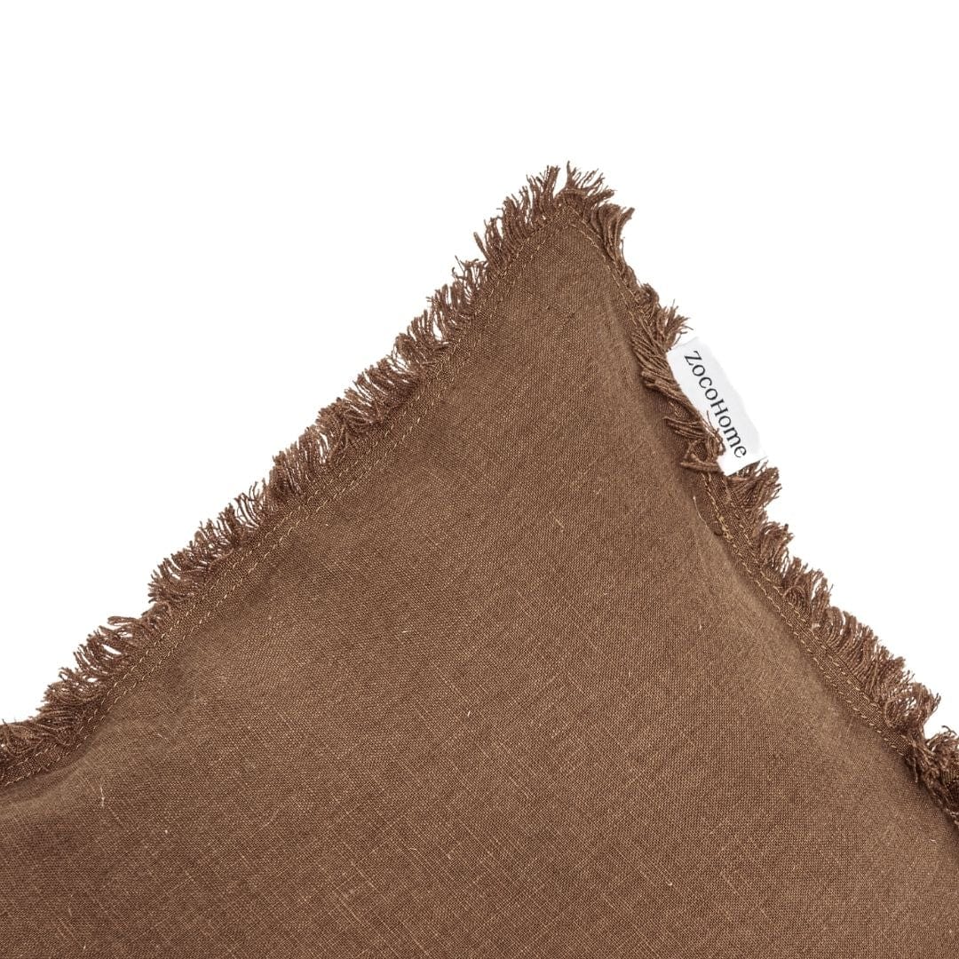 Zoco Home Decor/Textile/Cushions Amira Cushion Cover Mocha | 50x50cm