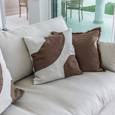 Zoco Home Amira Kissenbezug Mokka | 50 x 50 cm
