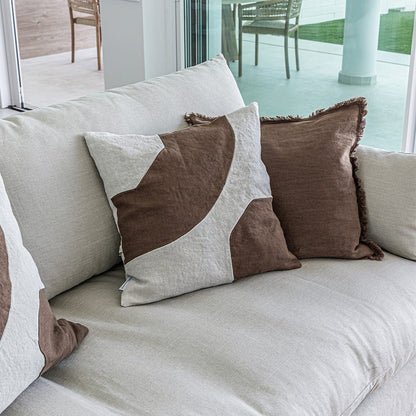 Zoco Home Amira Kissenbezug Mokka | 50 x 50 cm