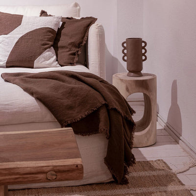 Zoco Home Amira-plaid Mokka | 140 x 180 cm
