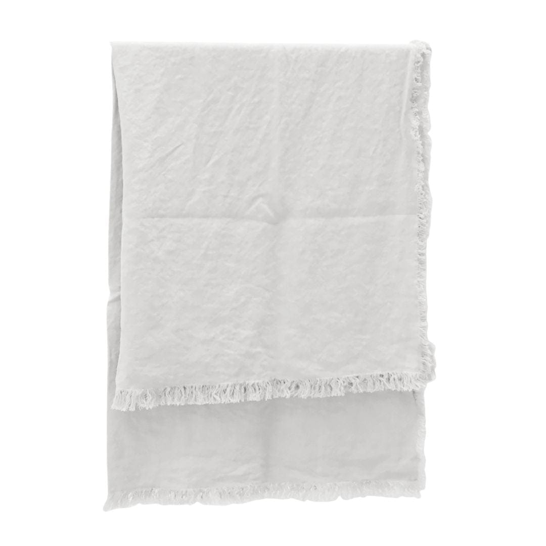 Zoco Home Decor/Textile/Throws Amira Throw White