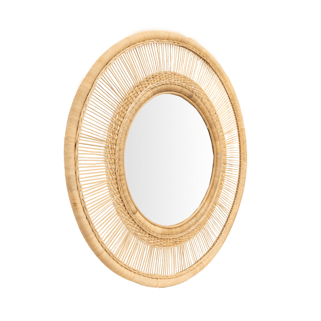 Zoco Home Mirrors Anak Mirror | Natural