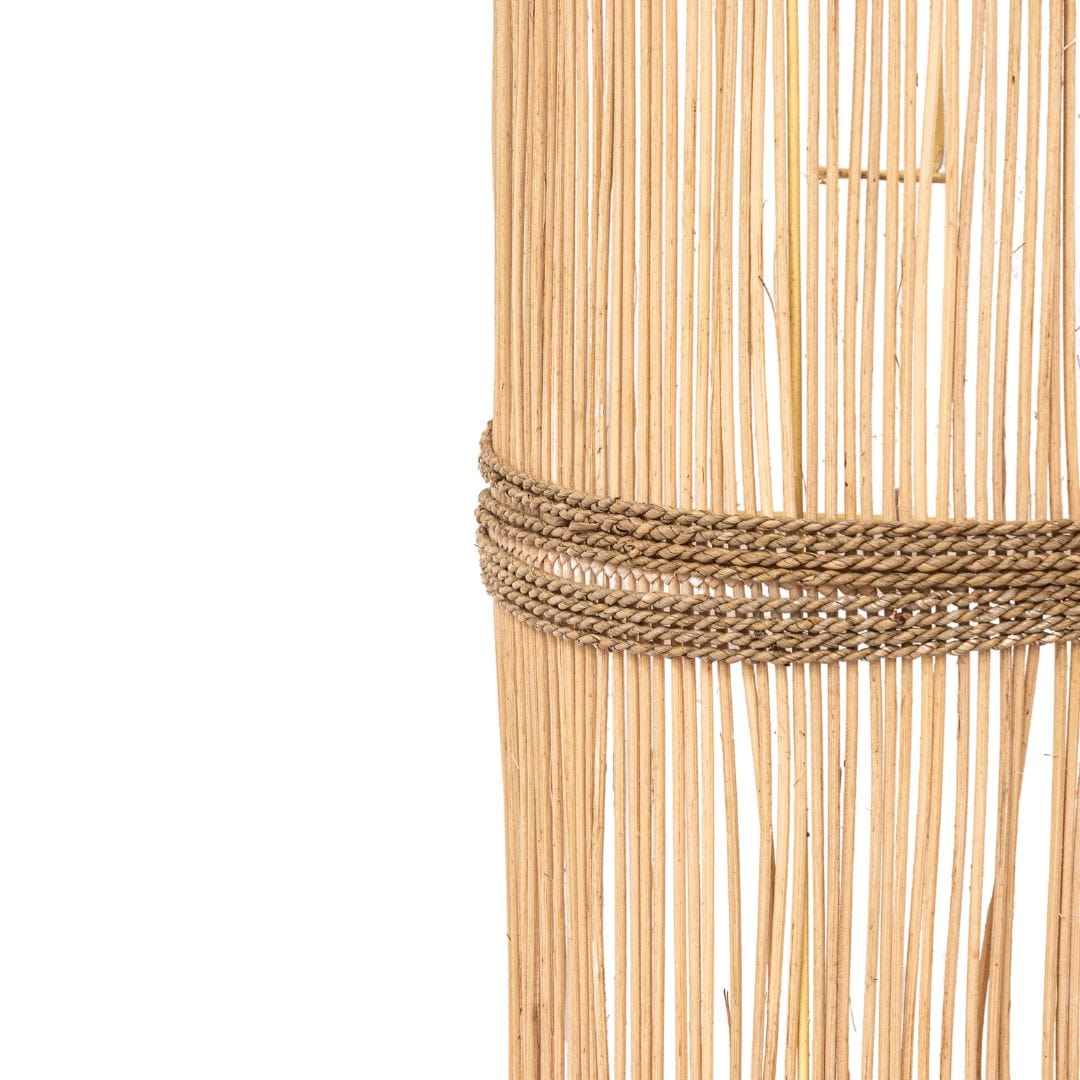 Zoco Home Furniture Anak Rattan Wall Lamp | Cylindrical