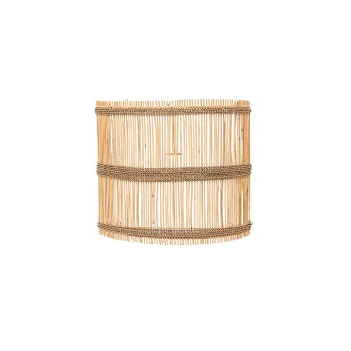 Zoco Home Furniture Anak Rattan Wall Lamp | Square