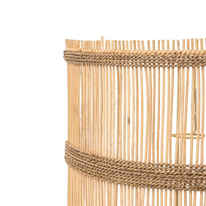 Zoco Home Furniture Anak Rattan Wall Lamp | Square