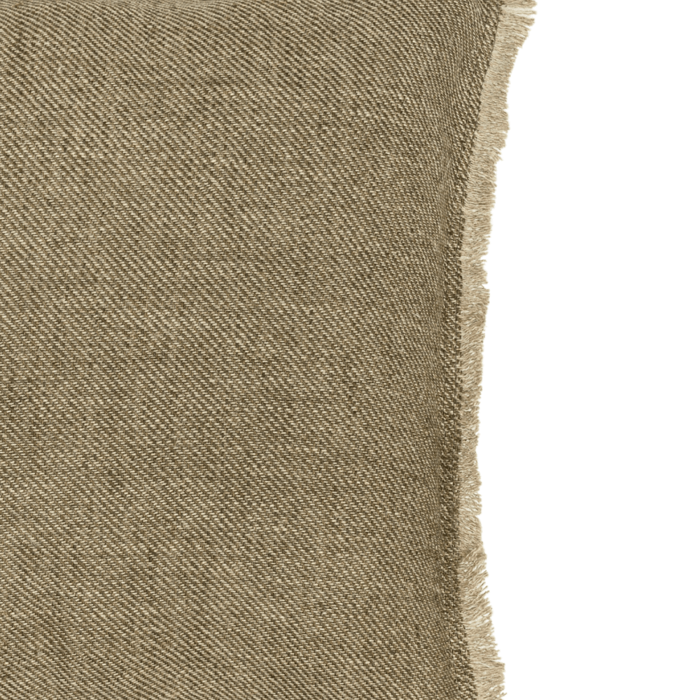 Zoco Home Cushion Athea Linen Cushion Cover | Olive 45x45cm