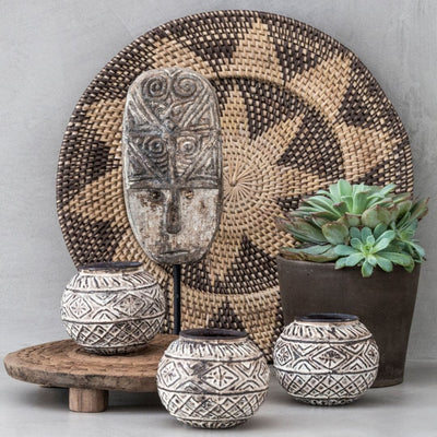 Zoco Home Decor/Accessories Atta Deco basket | Star Motif 40cm