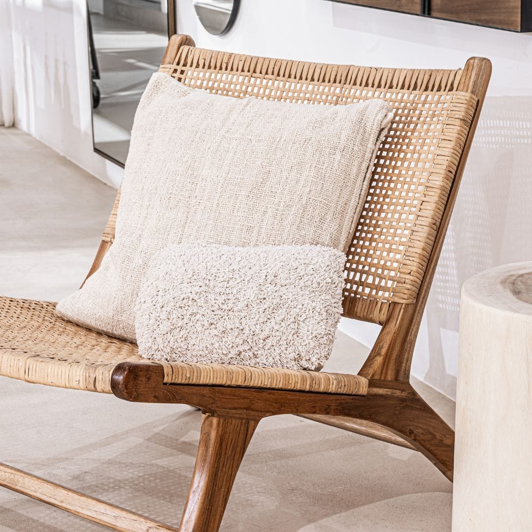 Zoco Home Decor/Textile/Cushions Ayana Cushion | Off-White 35x24x8cm