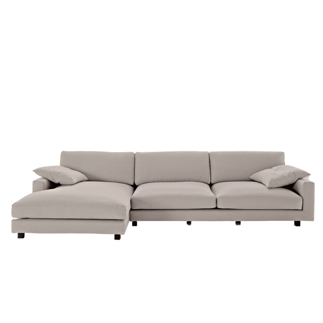 Zoco Home Sofas Bahia Linen Chaise Longue Sofa | 304x105/200x85cm