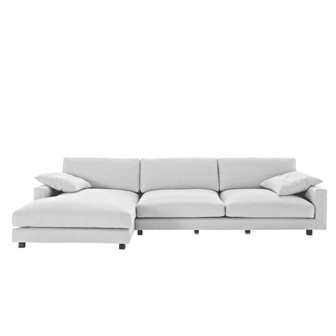 Zoco Home Sofas Bahia Linen Chaise Longue Sofa | 304x105/200x85cm
