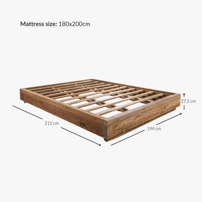 Zoco Home - Struttura letto Baik | 184x204 cm