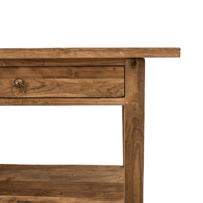 Zoco Home Furniture/Table Baik Console w/Drawer | 100x45x82cm