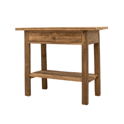 Zoco Home Furniture/Table Baik Console w/Drawer | 100x45x82cm