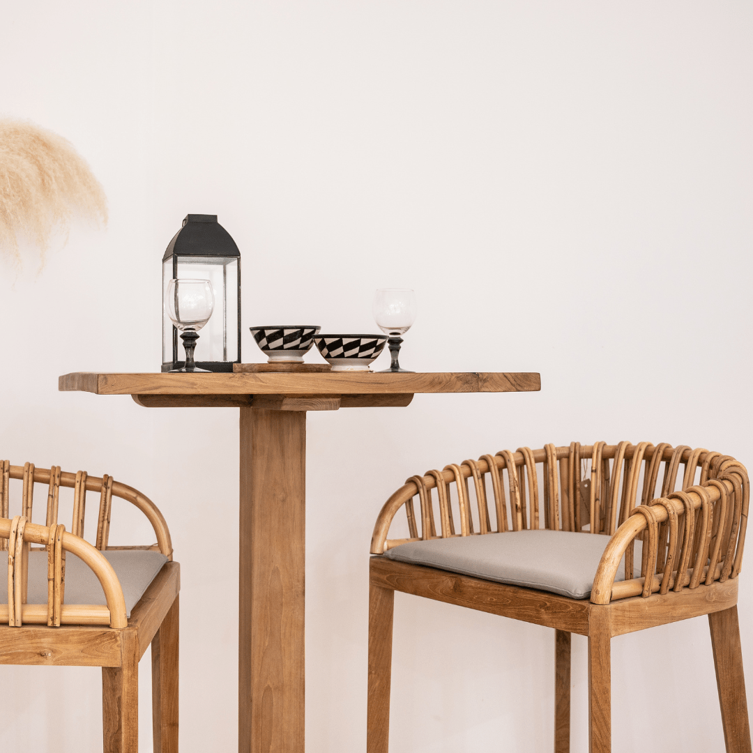 Zoco Home Furniture/Table Bali Bar Table | 70x70x110cm