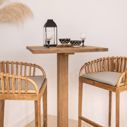 Zoco Home Furniture/Table Bali Bar Table | 70x70x110cm