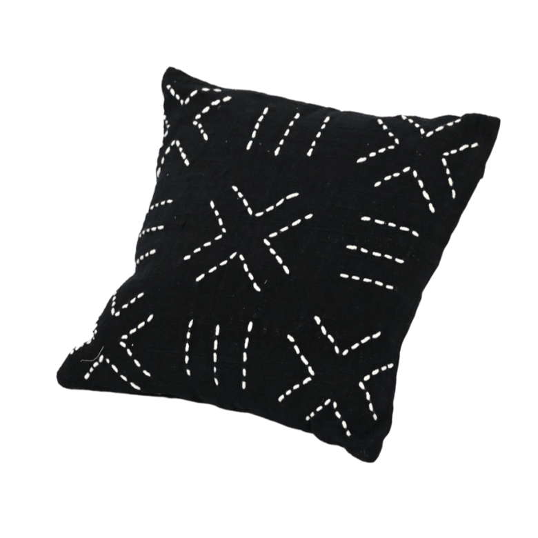 Zoco Home Bali Cushion Cover | Black 45cm