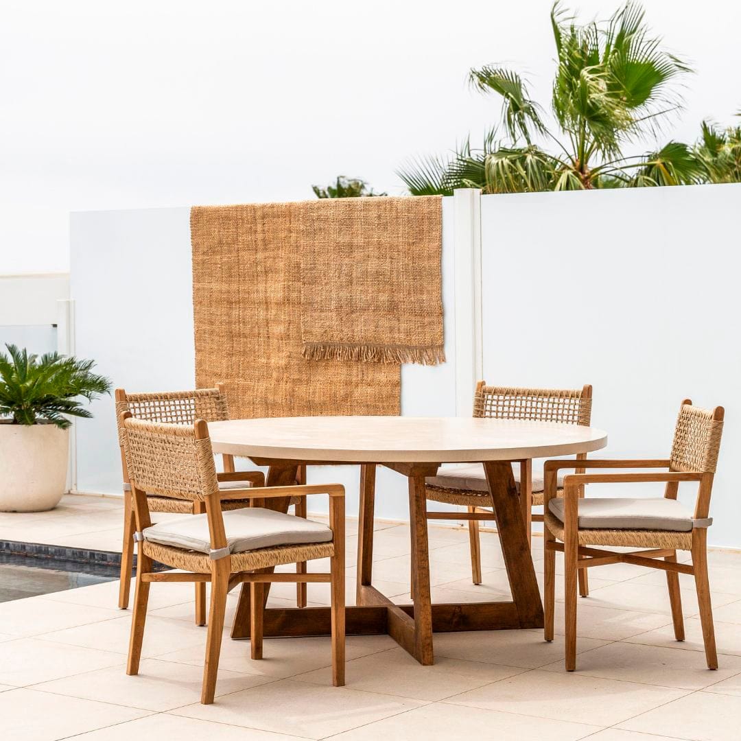 Zoco Home Bali Dining Chair | Sand