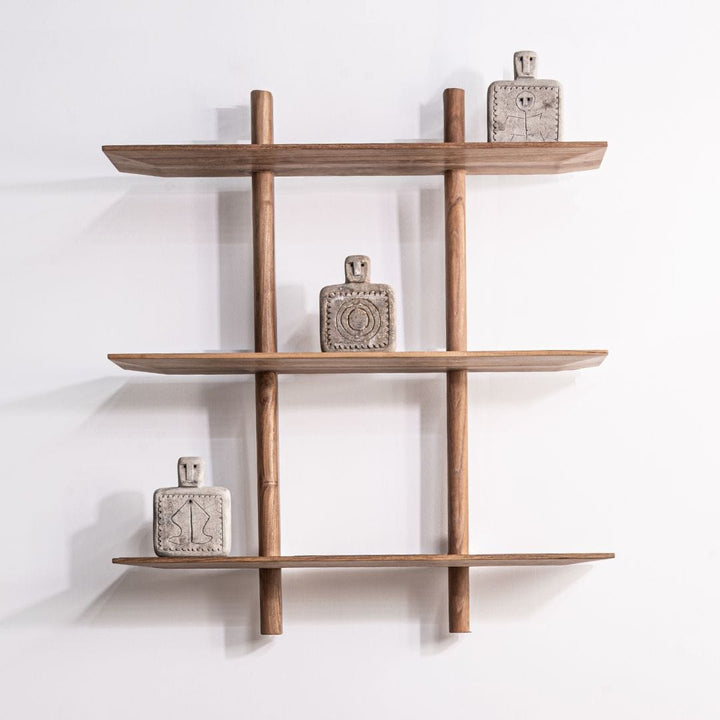 Zoco Home Furniture/Storage Bali Shelf | Natural | 90x20x100cm