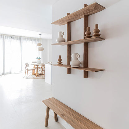 Zoco Home Furniture/Storage Bali Shelf | Natural | 90x20x100cm