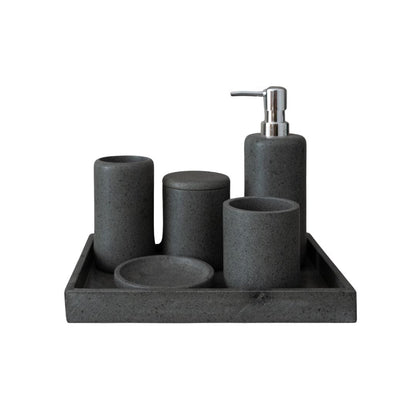 Zoco Home Decor/Bathroom Bali Stone Bathroom Set