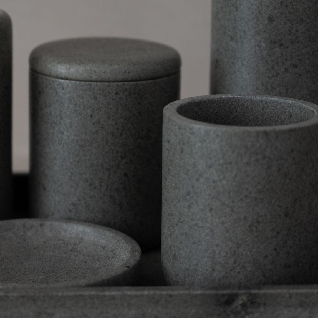 Zoco Home Decor/Bathroom Bali Stone Bathroom Set