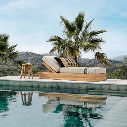 Zoco Home Outdoor/Sunbed Bali Sunbed | Sand 200x70x35cm