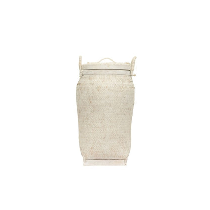Zoco Home Baskets Bamboo Basket | Whitewashed 30x60cm
